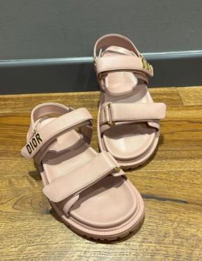 Dior Nude Pink Dior Act Sandals 6