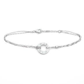 Cartier White Gold and Diamond LOVE Chain Bracelet 3
