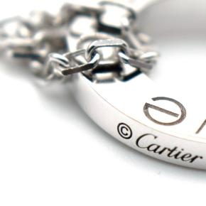 Cartier White Gold and Diamond LOVE Chain Bracelet 8