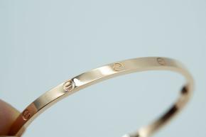 Cartier LOVE Bracelet, Small Model 17 with Box 7