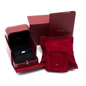 Cartier White Gold LOVE Ring 50 2