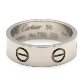 Cartier White Gold LOVE Ring 50 3