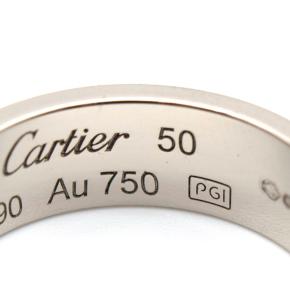 Cartier White Gold LOVE Ring 50 8