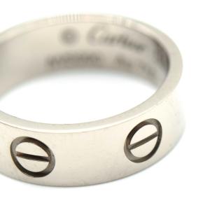 Cartier White Gold LOVE Ring 50 9