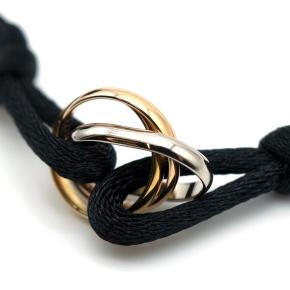 Cartier White, Yellow and Rose Gold Trinity Bracelet In Box 3