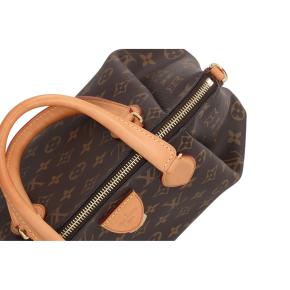 Louis Vuitton Monogram Rivoli PM Brown Tote Bag And Strap 2