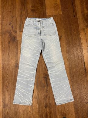 Chanel Printed Straight Jeans 2