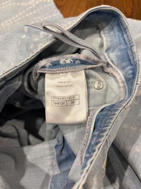 Chanel Printed Straight Jeans 4