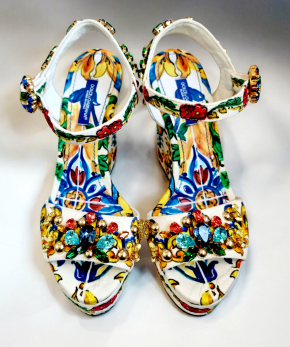 Dolce & Gabbana Majolica Wedges 2