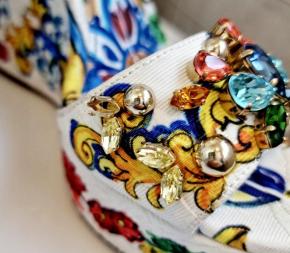Dolce & Gabbana Majolica Wedges 9
