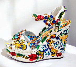 Dolce & Gabbana Majolica Wedges 3