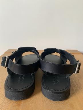 Margaret Howell Black Leather Men's Sandals 4