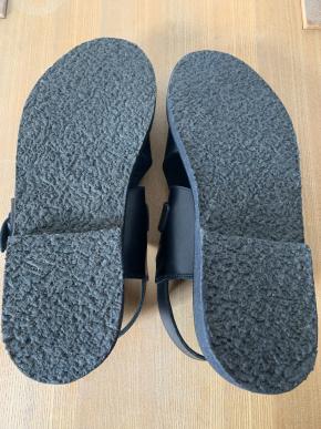 Margaret Howell Black Leather Men's Sandals 5