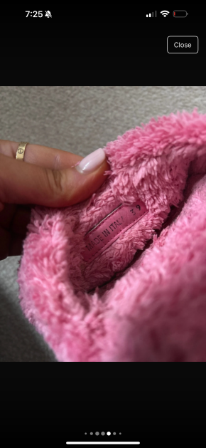 Prada Pink Towelling Slides 6