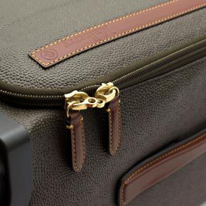 Mulberry Heritage Eco Scotchgrain 4-wheel suitcase 8
