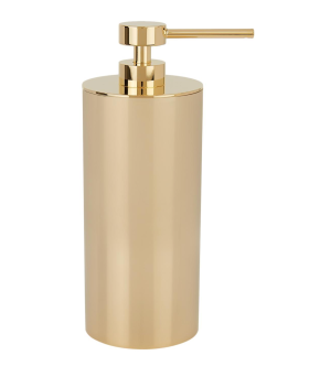 Zodiac Cylinder -Plated Soap Dispenser 3