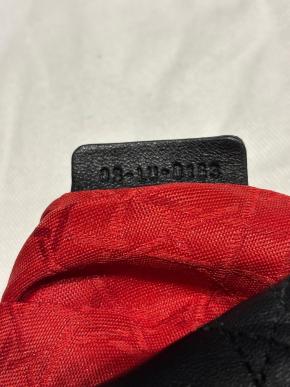 Dior Black Cannage  Leather Pouch 5