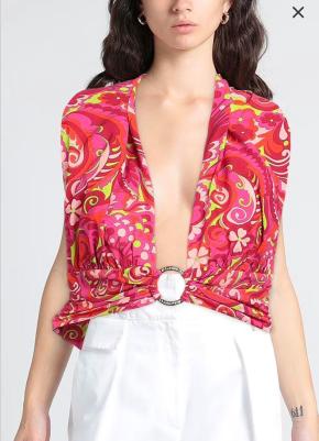 Dolce & Gabbana Printed Silk Top 9