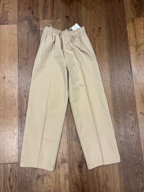 Prada Beige Cotton Wide Leg Pants 11