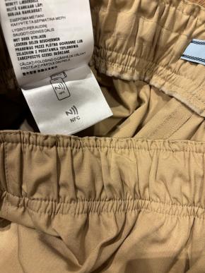 Prada Beige Cotton Wide Leg Pants 7