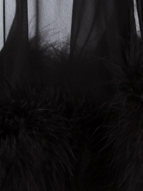 Gilda & Pearl Diana Marabou Babydoll 4