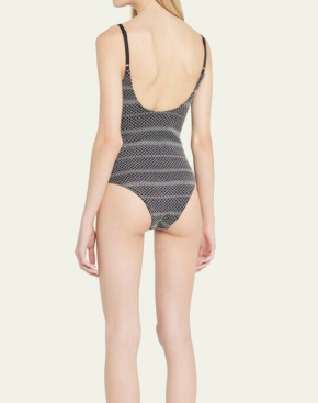 Sir The Label Francois Ruched One Piece Swimsuit 4
