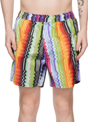 Missoni Zigzag Swim Shorts 4