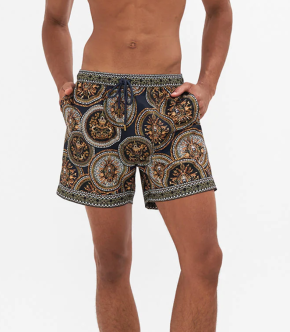 Camilla Mid Length Boardshort Duomo Kaleido 4