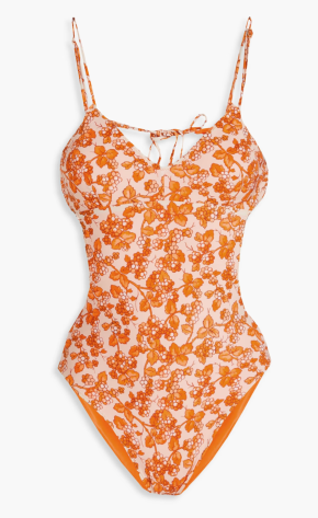 Etro Cutout Floral-print Swimsuit 3