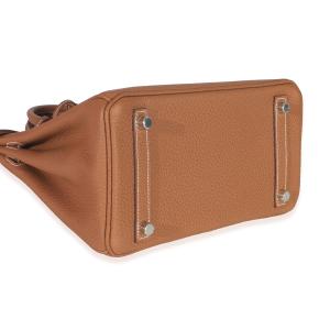 Hermès Togo Birkin 25 PHW Gold 5