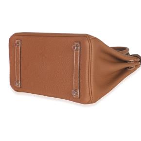 Hermès Togo Birkin 25 PHW Gold 6