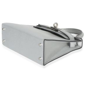 Hermès  Chevre Chamkilight Sellier Mini Kelly II 20 PHW 4