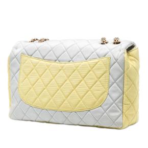 Chanel  Quilted Grosgrain Satin Reissue 2.55 Single Flap 2