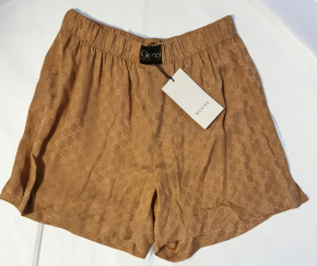 Gucci GG Print Silk Shorts 3