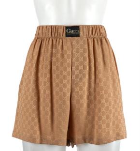 Gucci GG Print Silk Shorts 2