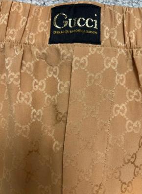 Gucci GG Print Silk Shorts 5