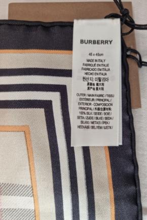 Burberry Silk Square Scarf 6