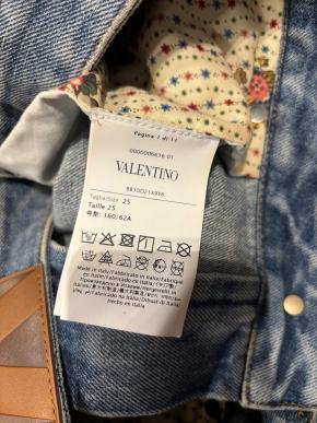 Valentino Embroidered Flared Jeans 6