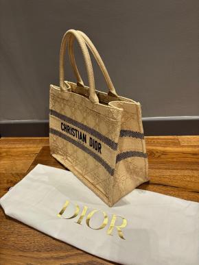 Dior Natural Book Tote 8