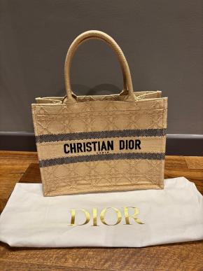 Dior Natural Book Tote 10
