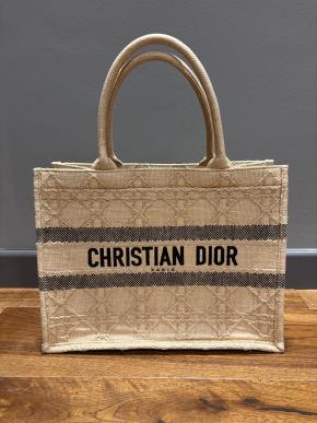 Dior Natural Book Tote 12