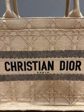 Dior Natural Book Tote 11