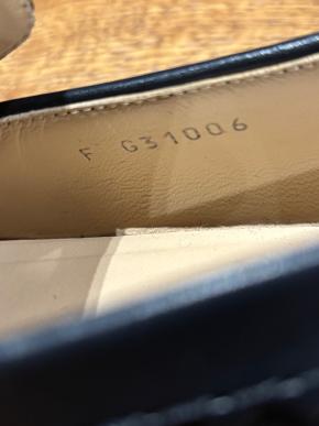 Chanel Navy Leather Moccasins 6