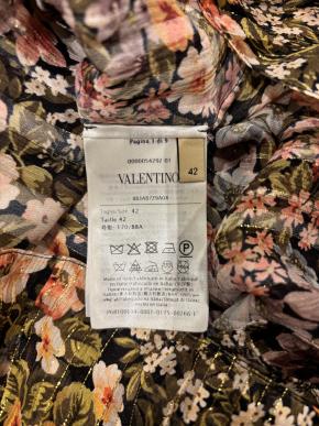 Valentino Printed Silk Blouse 5
