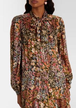 Valentino Printed Silk Blouse 3