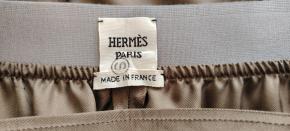 Hermes Grey Silk Pyjama Pants 5