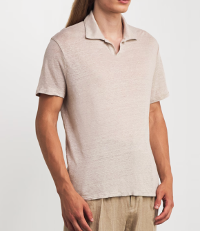Paige Linen Shelton Polo Shirt 2