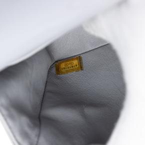 Medium Grey Classic Caviar Double Flap 6