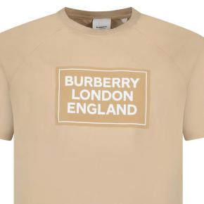 Burberry Beige Cotton T-Shirt 2