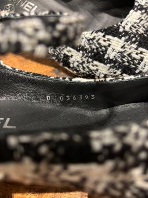 Chanel Tweed Mary Jane Heels 6